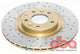 DBA 03-10 RX-8 Sport Suspension Front Drilled & Slotted 4000 Series Rotor - Mammoth Racing -