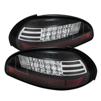 Spyder Pontiac Grand Prix 97-03 LED Tail Lights Black ALT-YD-PGP97-LED-BK - Mammoth Racing -