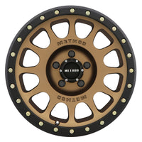 Method Mr305 NV 18x9 +25mm Offset 5x150 116.5mm CB Method Bronze/Black Street Loc Wheel - Mammoth Racing -