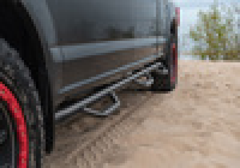 N-Fab Nerf Step 15-17 Ford F-150 SuperCrew 5.5ft Bed - Tex. Black - Bed Access - 3in - Mammoth Racing -