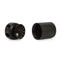 Mishimoto 15-16 Ford F-150 EcoBoost 3.5L Baffled Oil Catch Can Kit - Black - Mammoth Racing -