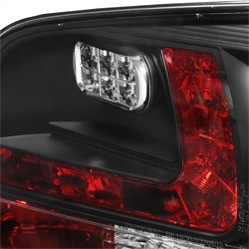 Spyder Volkswagen Touareg 03-07 LED Tail Lights Black ALT-YD-VTOU04-LED-BK - Mammoth Racing -