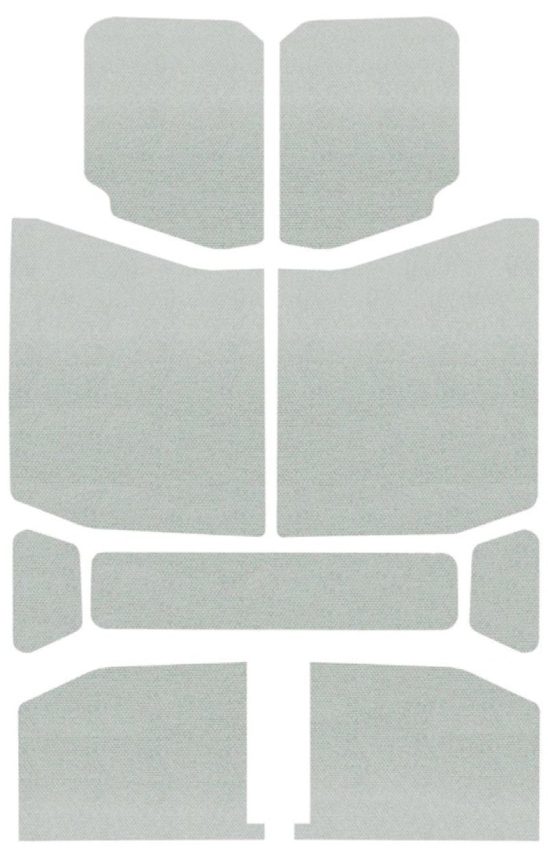 DEI 2018-Up Jeep Wrangler JL 4-Door Headliner 9-pc - White - Mammoth Racing -