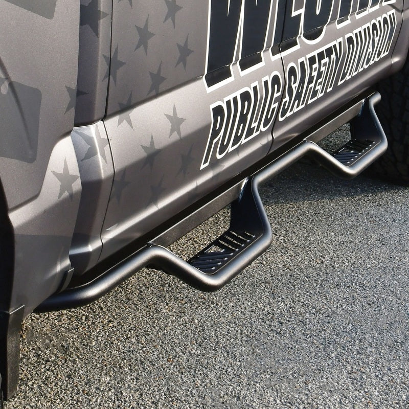 Westin 15-22 Ford F-150 SuperCrew / 17-22 F-250/350 Crew Cab Outlaw Nerf Step Bars - Mammoth Racing -