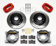 Wilwood Forged Dynalite P/S Park Brake Kit Drill-Red Impala 59-64 / Corvette 57-62 - Mammoth Racing -