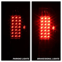 Xtune Ford F150 Styleside 97-03 Super Duty 99-07 LED Tail Lights Red Smoke ALT-ON-FF15097-LED-RC - Mammoth Racing -