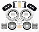 Wilwood Aero6 Front Hat Kit 14.00 Drilled 1999-2012 Subaru WRX w/Lines - Mammoth Racing -