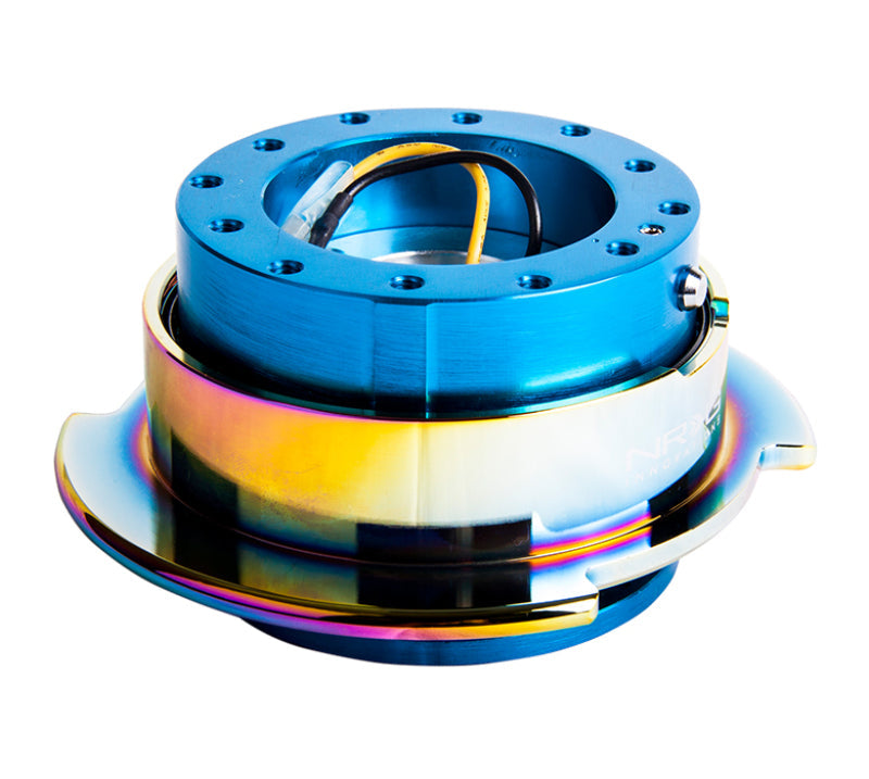 NRG Quick Release Gen 2.5 - New Blue Body / Neochrome Ring - My Store