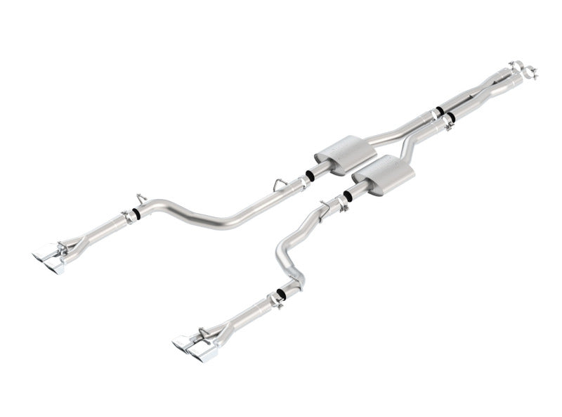 Borla 11 Dodge Challenger SRT8 Coupe AT/MT 5/6spd 6.4L 8cyl ATAK SS Catback Exhaust - My Store