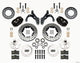 Wilwood Forged Dynalite Front Kit 11.00in Drilled 65-68 Chevy Impala -Drum Spindle - Mammoth Racing -