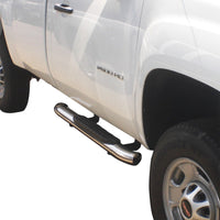 Westin 2014-2018 Chevy Silverado 1500 Reg Cab PRO TRAXX 5 Oval Nerf Step Bars - SS - Mammoth Racing -