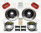 Wilwood Dynapro Low-Profile 11.00in P-Brake Kit Drill-Red 55-57 Chevy 2.34in Offset - Mammoth Racing -