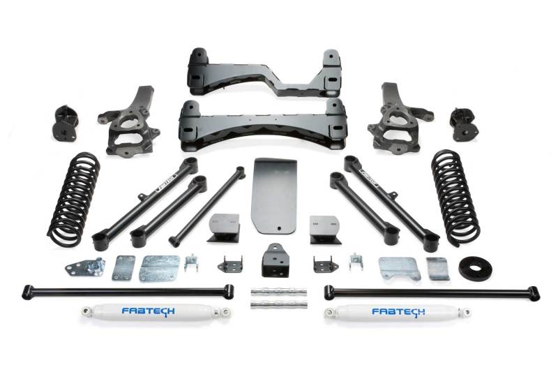 Fabtech 09-11 Dodge 1500 4WD 6in Basic Sys w/Perf Shks - Mammoth Racing -