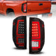 ANZO 2014-2021 Toyota Tundra LED Taillights Black Housing/Clear Lens - My Store