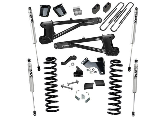 Superlift 11-16 Ford F-250 SuperDuty 4WD Diesel 6in Lift Kit w/ Repl Radius Arms/Fox 2.0 Shocks - Mammoth Racing -