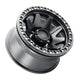 Method Mr108 17x9 -44mm Offset 8x6.5 130.81mm CB Matte Black w/BH-H24125-38 Wheel - Mammoth Racing -