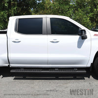 Westin 2019 Chevrolet Silverado/Sierra 1500 Crew Cab R7 Nerf Step Bars - Black - Mammoth Racing -