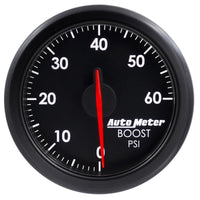 Autometer Airdrive 2-1/6in Boost Gauge 0-60 PSI - Black - My Store