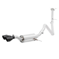 Mishimoto 14-16 Ford Fiesta ST 1.6L 2.5in Stainless Steel Cat-Back Exhaust w/ Black Tips - Mammoth Racing -