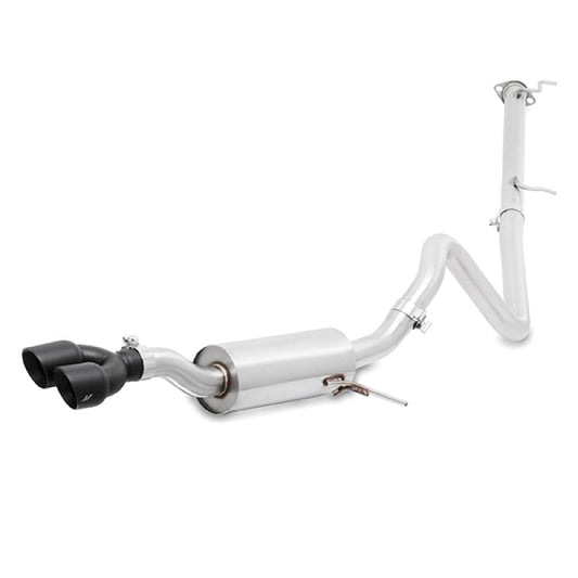 Mishimoto 14-16 Ford Fiesta ST 1.6L 2.5in Stainless Steel Cat-Back Exhaust w/ Black Tips - Mammoth Racing -