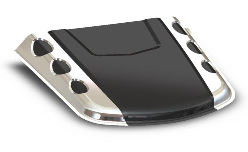 AVS Universal Hood Scoop - Smoke - Mammoth Racing -