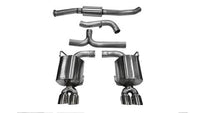 Corsa 11-13 Subaru Impreza Sedan STI 2.5L Turbo Manual Polished Sport Cat-Back Exhaust - Mammoth Racing -