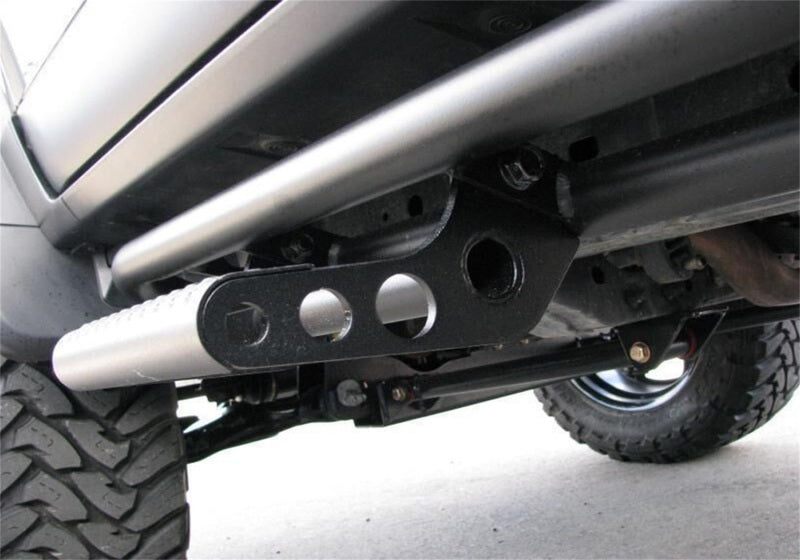 N-Fab RKR Step System 2019 Chevy/GMC 1500 Crew Cab - Cab Length - Tex. Black - 1.75in - Mammoth Racing -