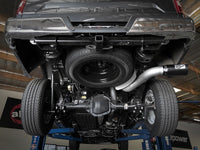 aFe 2021 Ford F-150 V6-3.0L (td) Large Bore 409 SS DPF-Back Exhaust System - Mammoth Racing -