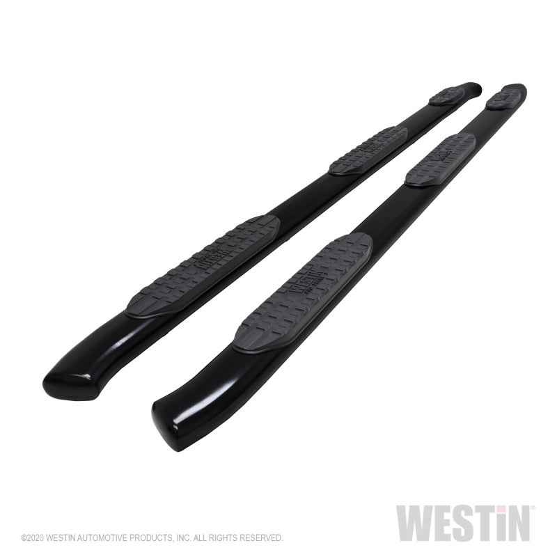 Westin 2020 Chevy Silverado 2500/3500 Crew Cab (6.5ft Bed) PRO TRAXX Oval W2W Nerf Step Bars - Black - Mammoth Racing -