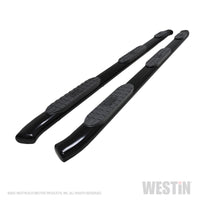 Westin 2020 Chevy Silverado 2500/3500 Crew Cab (6.5ft Bed) PRO TRAXX Oval W2W Nerf Step Bars - Black - Mammoth Racing -
