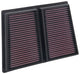 K&N 17-18 Alpha Romeo Giulia 2.9l V6 F/I Replacement Panel Air Filter - Mammoth Racing -