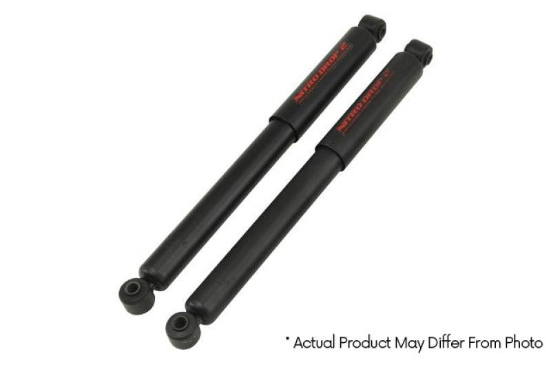 Belltech 99-06 GMC Sierra 1500 / Chevrolet Silverado 1500 Nitro Drop 2 Shock Absorber Set - Mammoth Racing -