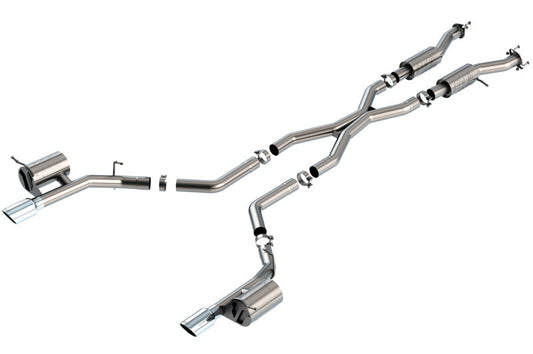 Borla 2021+ Dodge Durango SRT Hellcat 6.2L V8 AWD ATAK Cat-Back Exhaust System - T-304SS - My Store