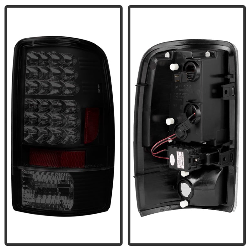 Spyder Chevy Suburban/Tahoe 1500/2500 00-06 LED Tail Lights Black Smoke ALT-YD-CD00-LED-BSM - Mammoth Racing -