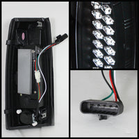 Spyder Chevy C/K Series 1500 88-98/Blazer 92-94 LED Tail Lights Blk ALT-YD-CCK88-LED-BK - Mammoth Racing -