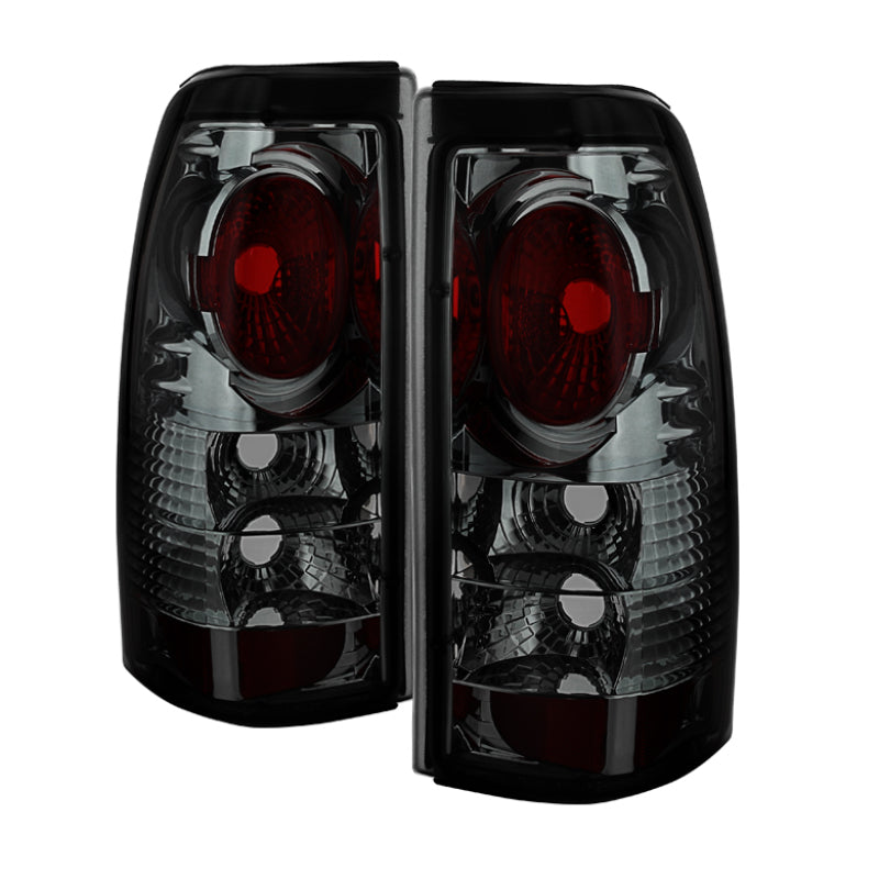 Spyder Chevy Silverado 1500/2500 99-02 (Not Stepside) Euro Style Tail Lights Smke ALT-YD-CS99-SM - Mammoth Racing -