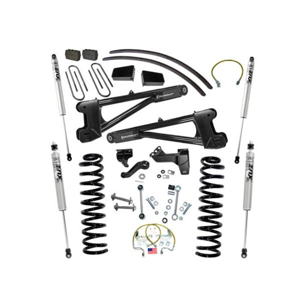 Superlift 11-16 Ford F-250 SuperDuty 4WD Diesel 8in Lift Kit w/ Repl Radius Arms/Fox 2.0 Shocks - Mammoth Racing -