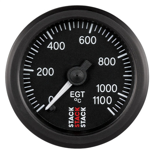 Autometer Stack 52mm 0-1100 Deg C Pro Stepper Motor Exhaust Gas Temp Gauge - Black - My Store