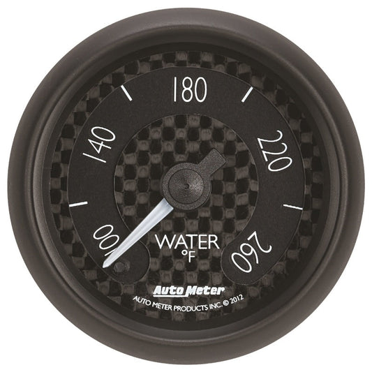 Autometer GT Series 52mm Full Sweep Electronic 100-260 Deg F Water Temperature Gauge - My Store