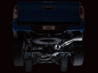 AWE 16-22 Toyota Tacoma 0FG Catback Exhaust w/ BashGuard - Dual Chrome Silver Tips - My Store