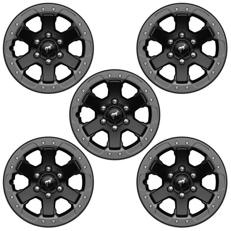 Ford Racing 2021+ Bronco Wildtrak Bead Lock Capable Wheel Kit - Mammoth Racing -