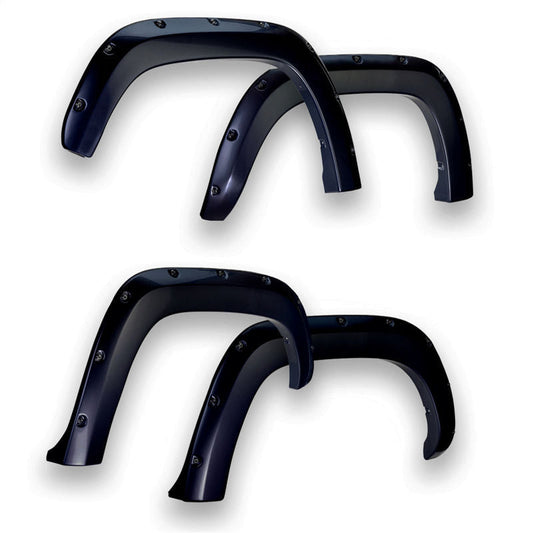 EGR 14+ Chev Silverado 6-8ft Bed Bolt-On Look Color Match Fender Flares - Set - Black - My Store