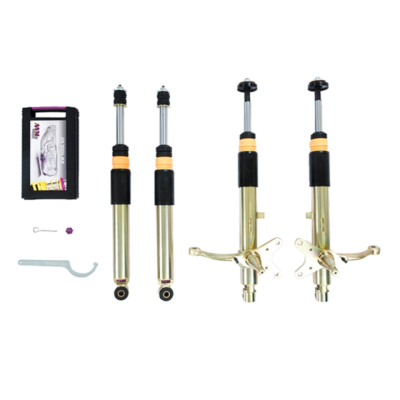 KW Shock Kit V3 74-89 Porsche 911 G-Model (Incl. Turbo) w/ Compression and Rebound Adj. - Mammoth Racing -