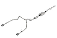 Borla 19 Chevrolet Silverado/GMC Sierra 1500 6.2L SS (S-Type) Catback Exhaust - Carbon Fiber Tips - My Store