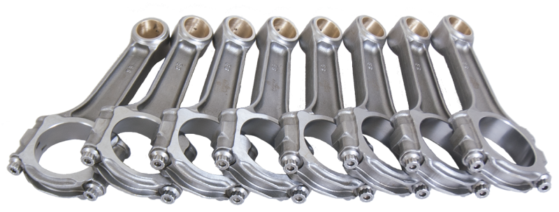Eagle Chevrolet Big Block 5140 I-Beam Connecting Rod 6.135in w/ 7/16in ARP 8740 (Set of 8) - Mammoth Racing -