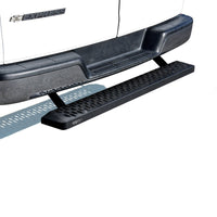 Westin Ford Transit Van 150/250/350 (Single 54in. Pass Door) Grate Steps Running Boards - Tex. Blk - Mammoth Racing -