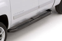Lund 15-18 Ford F-150 Std. Cab 4in. Oval Curved Steel Nerf Bars - Black - My Store