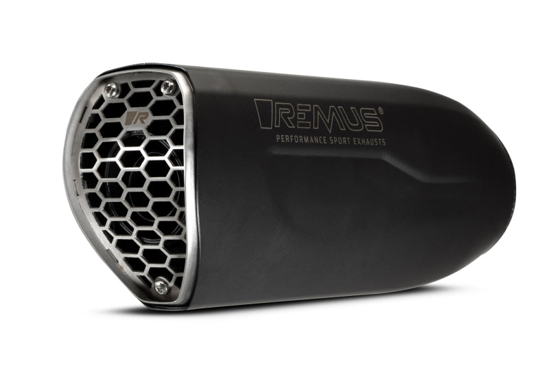 Remus 2021+ KTM 1290 Super Duke GT (Euro 5) NXT Black Slip On w/Removable Sound Insert - Mammoth Racing -