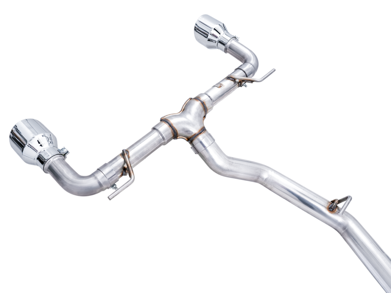 AWE Subaru BRZ/ Toyota GR86/ Toyota 86 Track Edition Cat-Back Exhaust- Chrome Silver Tips - Mammoth Racing -