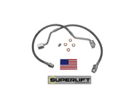 Superlift 90-96 Ford F-150/Bronco w/ 4-6in Lift Kit (Pair) Bullet Proof Brake Hoses - Mammoth Racing -